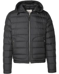 Moncler - Anthracite Polyester Jacket - Lyst