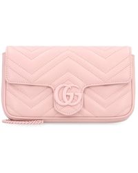 Gucci - GG Marmont Quilted Leather Mini-bag - Lyst