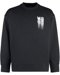 Y-3 - Crew-neck Sweatshirt - Lyst