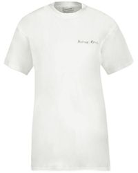 Anine Bing - Walker Lyrics T-Shirt - Lyst