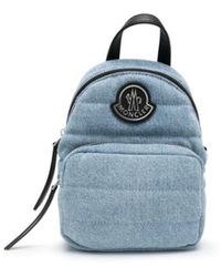 Moncler - Quilted Cotton Kilia Backpack With Logo - Lyst