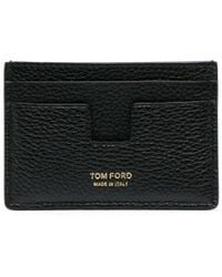 Tom Ford - Grain Leather Classic Card Holder - Lyst