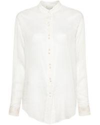 Forte Forte - Cotton And Silk Blend Shirt - Lyst