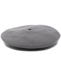 Emporio Armani - Wool Basque Hat - Lyst