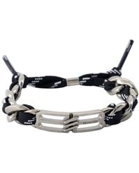 Balenciaga - Bb Icon Lace Bracelet - Lyst