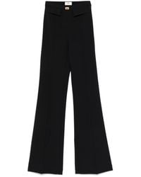 Elisabetta Franchi - Flared Pants - Lyst