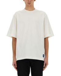 Burberry - T-Shir With Ekd Patch - Lyst