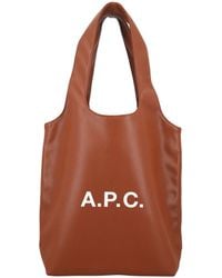 A.P.C. - Ninon Small Tote Bag - Lyst