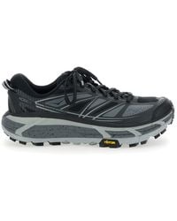 Hoka One One - 'Mafate Speed 2' Low Top Sneakers With Logo Print On The Side - Lyst