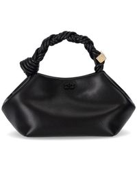 Ganni - Bou Black Handbag - Lyst