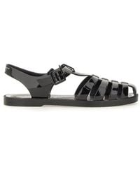 Off-White c/o Virgil Abloh - Strappy Sandals With Signature Logo - Lyst