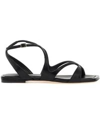 Jimmy Choo - Ayla Flat Sandals - Lyst