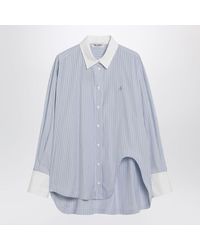 The Attico - Light/ Striped Shirt - Lyst