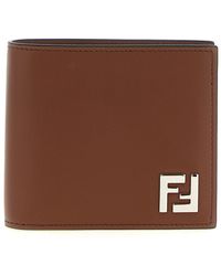 Fendi - 'bifold Squared Ff' Wallet - Lyst