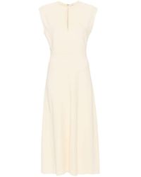 Forte Forte - Forte_forte Stretch Crepe Cady Flared Dress Clothing - Lyst