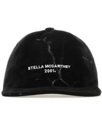Stella McCartney - Velvet Baseball Cap - Lyst