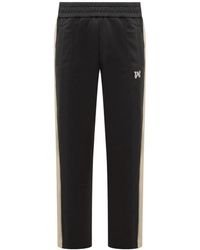 Palm Angels - Pants With Monogram Pa - Lyst