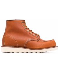 Red Wing - Wing Shoes "Classic Moc" Lace-Up Boots - Lyst