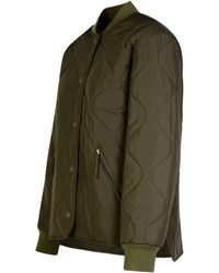 A.P.C. - 'Camila' Military Khaki Polyester Jacket - Lyst