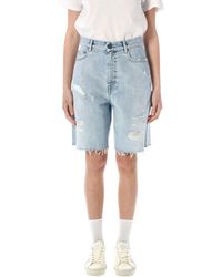 Golden Goose - Marsha Denim Shorts - Lyst