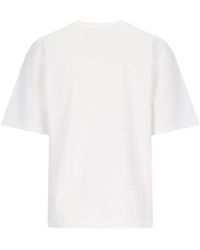 Burberry - And Cotton T-Shirt - Lyst