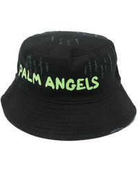 Palm Angels - Seasonal Logo Bucket Hat Accessories - Lyst