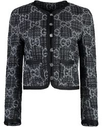 Gucci - GG Tweed Jacket - Lyst