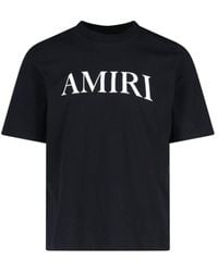 Amiri - Brand-Embellished Crewneck Cotton-Jersey T-Shirt - Lyst