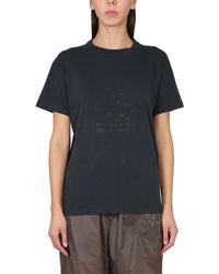 Maison Margiela - T-shirt With Logo Embroidery - Lyst