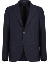 Tagliatore - Single-Breasted Two-Button Jacket - Lyst