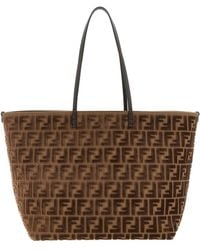 Fendi - Roll Large Tote Bag - Lyst