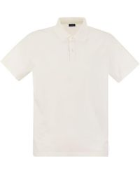 Paul & Shark - Garment-Dyed Pique Cotton Polo Shirt - Lyst