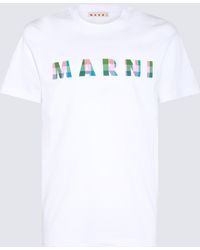 Marni - Multicolour Cotton T-Shirt - Lyst