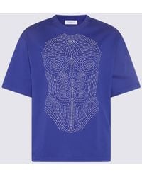 Off-White x MBL Blue Jays logo-print T-shirt - Farfetch