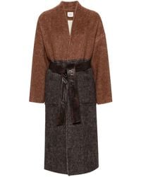 Alysi - Wool Long Coat - Lyst