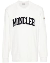 Moncler - Sweatshirt Embroidered Logo - Lyst