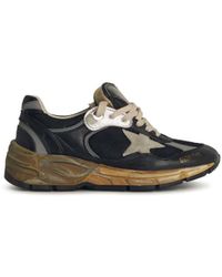 Golden Goose - 'Running Dad' Leather Blend Sneakers - Lyst
