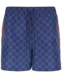 Gucci - Nylon Swim Shorts - Lyst