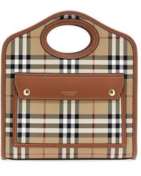 Burberry - Pocket Hand Bags Brown - Lyst