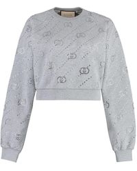 Gucci - Monogrammed Sweatshirt - Lyst