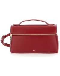 JW PEI - 'Thea' Handbag With Adjustable And Removable Shoulder Strap And Logo Lettering On The Front - Lyst