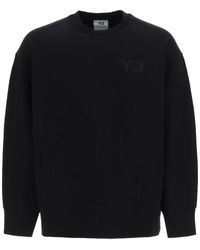 Y-3 Chest Logo Sweatshirt - Black