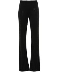 Versace - Tape Crystal All Over Trousers - Lyst