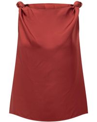 Loulou de Saison - Draped Sleeveless Top - Lyst