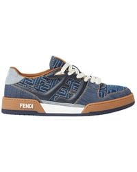 Fendi - Denimmatch Sneakers - Lyst