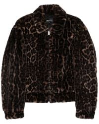 Emporio Armani - Leopard Print Jacket - Lyst