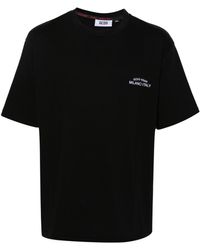 Gcds - Cotton T-Shirt With Logo Embroidery - Lyst