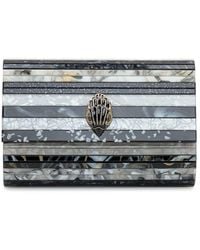 Kurt Geiger - Kurt Geiger Kensington Striped Clutch Bag - Lyst