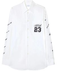 Off-White c/o Virgil Abloh - Oversize Logo Shirt 23 Clothing - Lyst