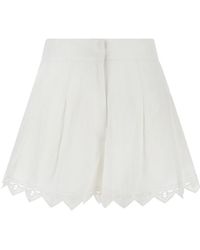 Scarlett Poppies - Shorts With Trimmed Edges - Lyst